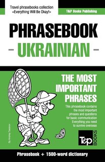 Couverture_English-Ukrainian phrasebook and 1500-word dictionary