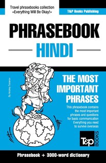 Couverture_English-Hindi phrasebook and 3000-word topical vocabulary