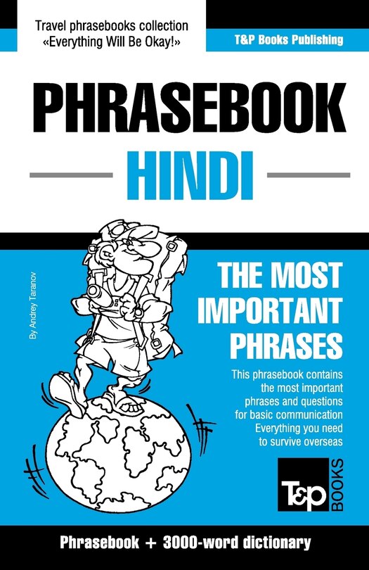Couverture_English-Hindi phrasebook and 3000-word topical vocabulary