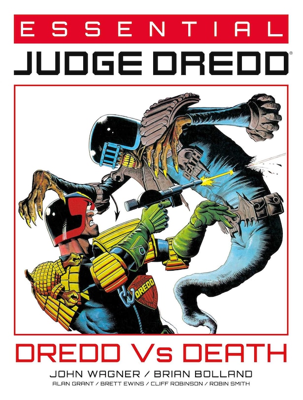 Front cover_Essential Judge Dredd: Dredd Vs. Death