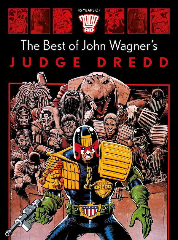 Front cover_The Best of John Wagner's Judge Dredd