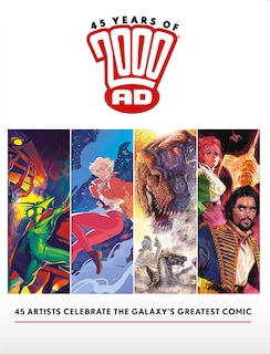 Front cover_45 Years of 2000 AD: Anniversary Art Book