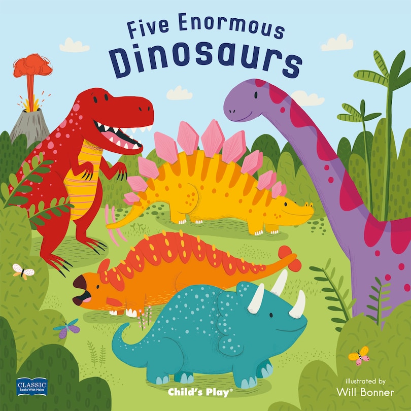 Front cover_Five Enormous Dinosaurs