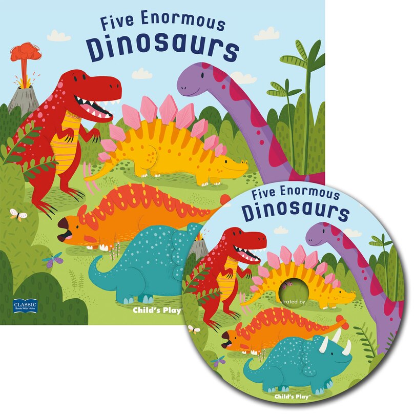 Couverture_Five Enormous Dinosaurs
