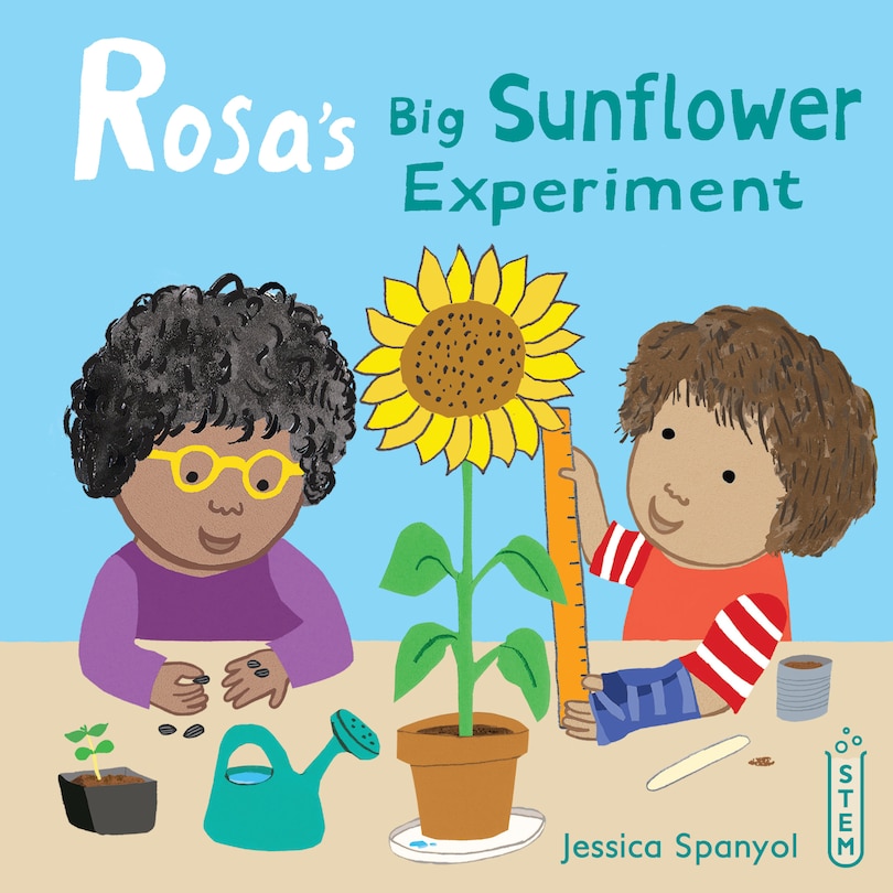 Front cover_Rosa's Big Sunflower Experiment