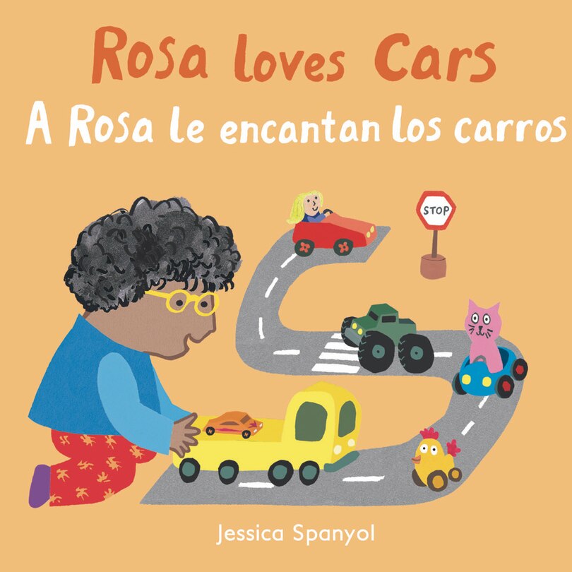 Front cover_A Rosa le encantan los carros/Rosa loves Cars