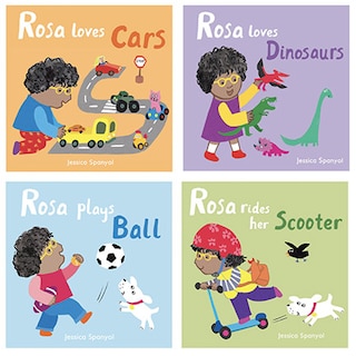 All About Rosa Board book Set of 4