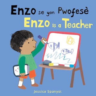 Front cover_Enzo se yon Pwofesè / Enzo is a Teacher