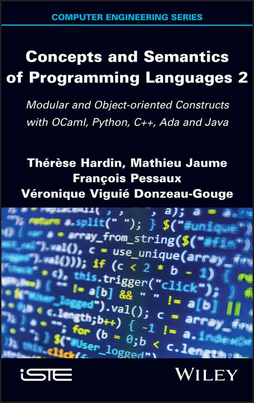 Front cover_Concepts And Semantics Of Programming Languages 2