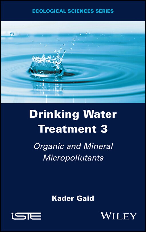 Front cover_Drinking Water Treatment, Organic and Mineral Micropollutants