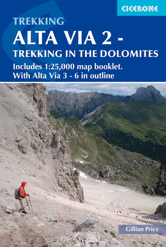 Front cover_Alta Via 2 - Trekking In The Dolomites