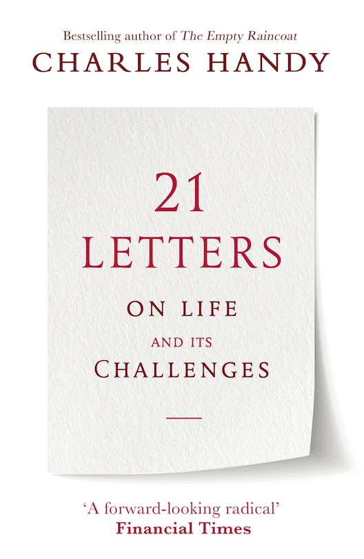 Front cover_21 Letters On Life And Its Challenges