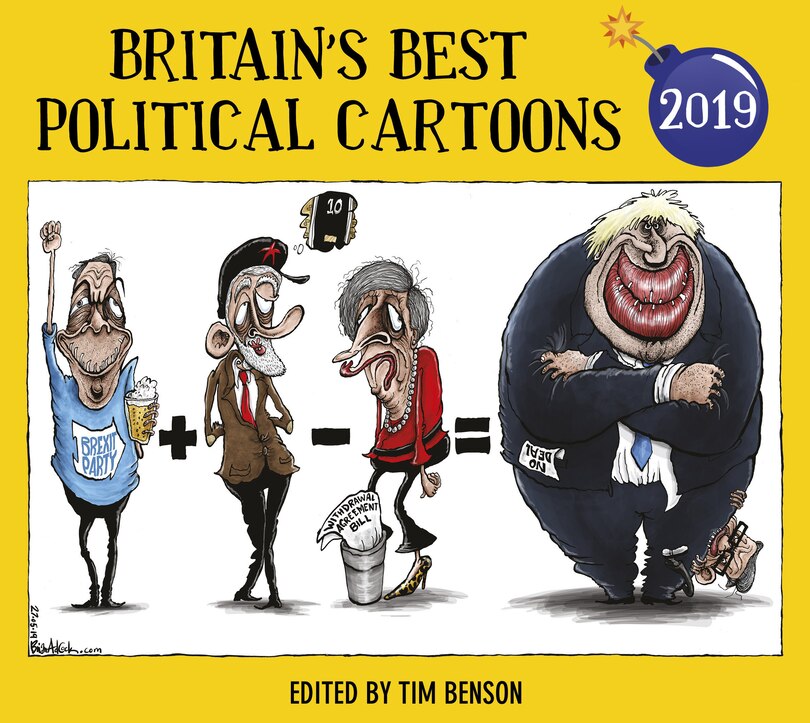 Front cover_Britain's Best Political Cartoons 2019