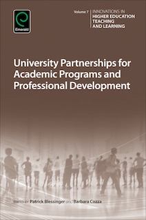 Front cover_University Partnerships for Academic Programs and Professional Development