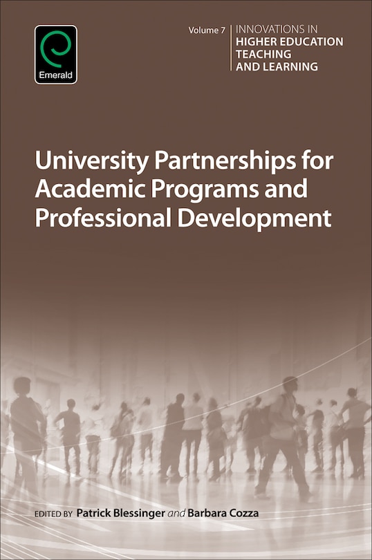 Front cover_University Partnerships for Academic Programs and Professional Development