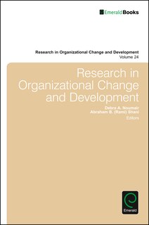 Couverture_Research in Organizational Change and Development