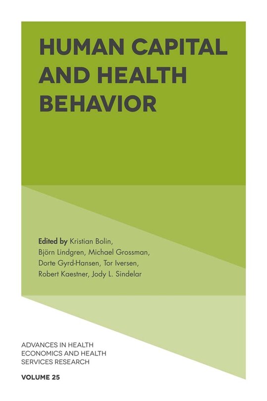 Front cover_Human Capital and Health Behavior