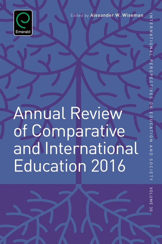 Front cover_Annual Review of Comparative and International Education 2016