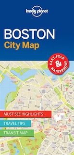 Front cover_Lonely Planet Boston City Map 1st Ed.