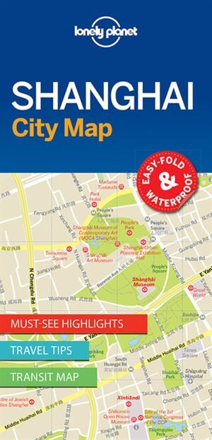 Front cover_Lonely Planet Shanghai City Map 1st Ed.