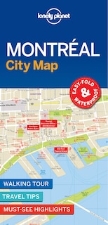 Front cover_Lonely Planet Montreal City Map 1st Ed.