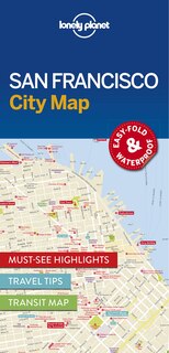 Front cover_Lonely Planet San Francisco City Map 1st Ed.