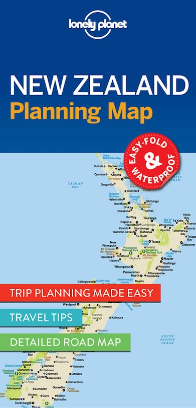 Front cover_Lonely Planet New Zealand Planning Map 1st Ed.