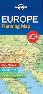 Front cover_Lonely Planet Europe Planning Map 1st Ed.