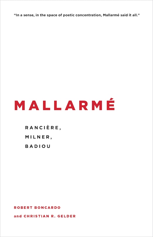 Front cover_Mallarme