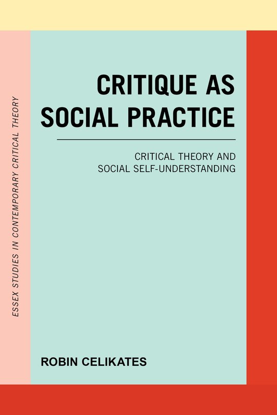 Front cover_Critique As Social Practice