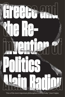 Couverture_Greece And The Reinvention Of Politics