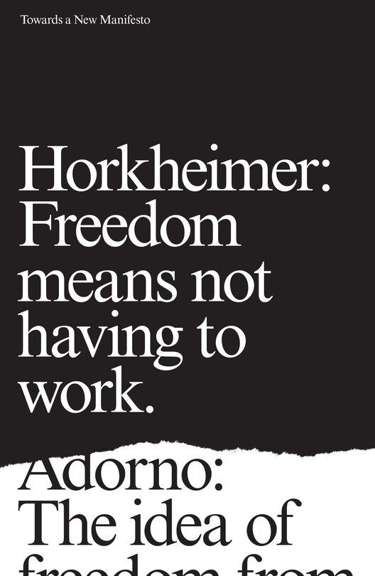 Front cover_Towards A New Manifesto