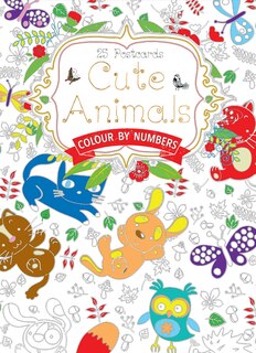 Front cover_Cute Animals Postcard Book