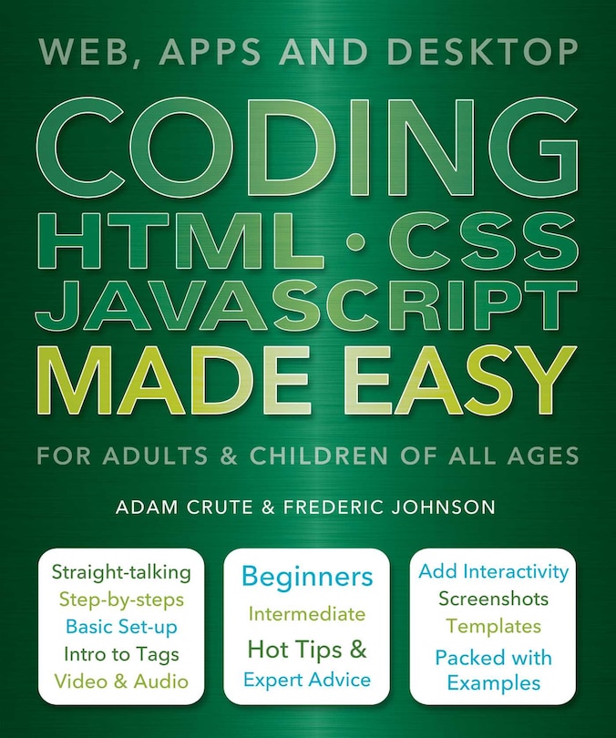 Front cover_Coding Html Css Javascript Made Easy