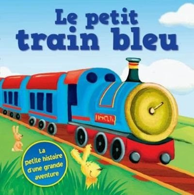 Couverture_Le petit train Bleu
