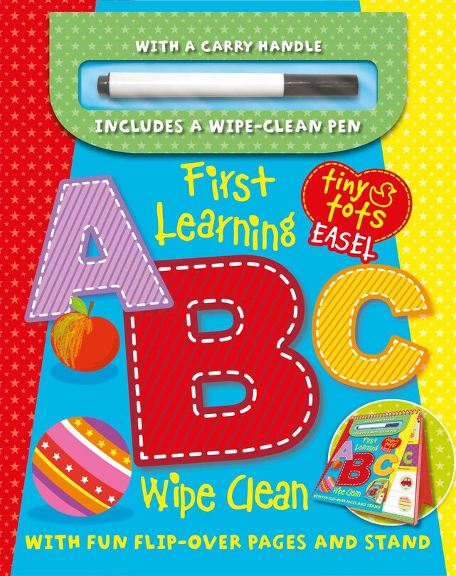 Front cover_First Learning ABC Wipe Clean Easel w/ Pen