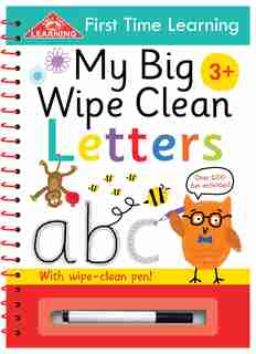 My Big Wipe Clean Letters: Wipe-clean Workbook de IglooBooks