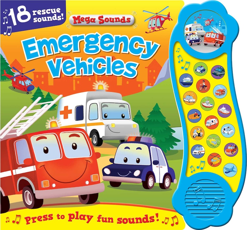 Front cover_Emergency Vehicles (Sound Book)