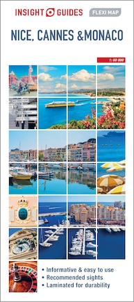 Insight Guides Flexi Map Nice, Cannes And Monaco