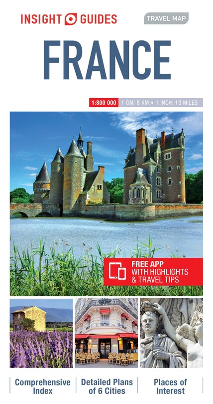 Front cover_Insight Guides Travel Map France