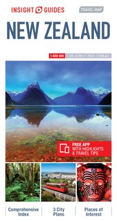 Front cover_Insight Guides Travel Map Of New Zealand, New Zealand Travel Guide