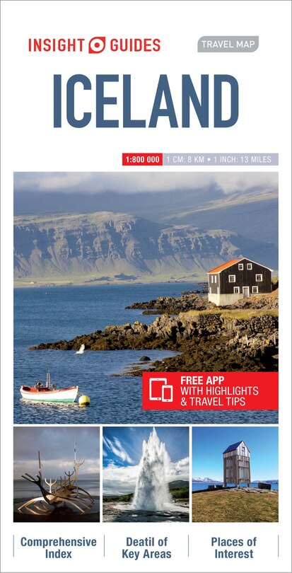 Couverture_Insight Guides Travel Map Iceland