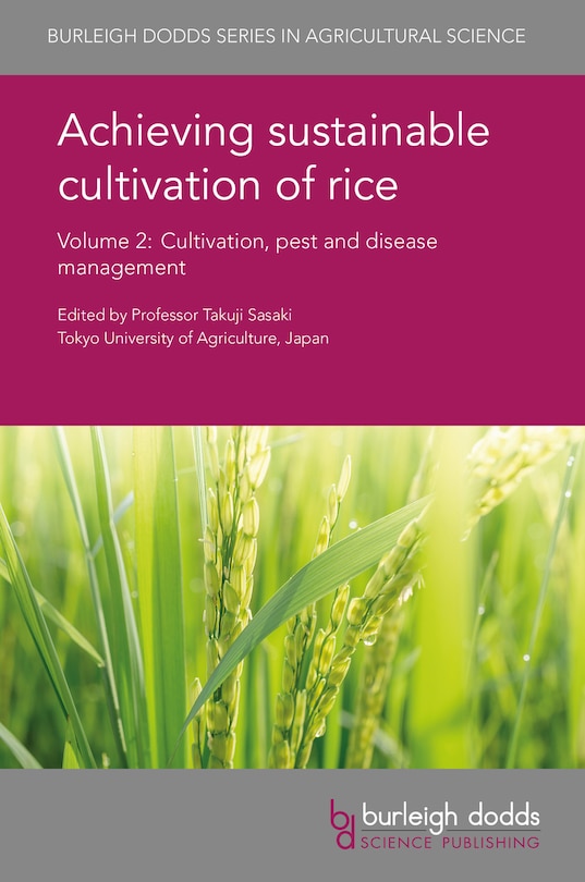 Couverture_Achieving Sustainable Cultivation Of Rice Volume 2