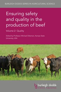 Front cover_Ensuring Safety And Quality In The Production Of Beef Volume 2