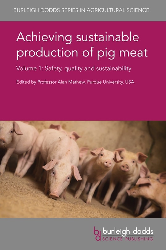 Couverture_Achieving Sustainable Production Of Pig Meat Volume 1