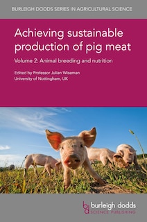 Couverture_Achieving Sustainable Production Of Pig Meat Volume 2