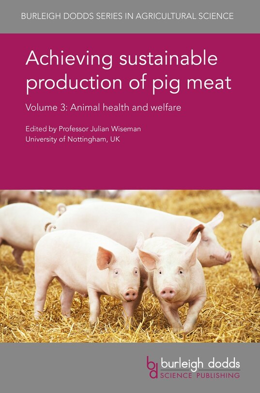 Couverture_Achieving Sustainable Production Of Pig Meat Volume 3