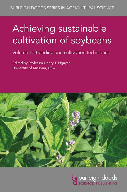 Front cover_Achieving Sustainable Cultivation Of Soybeans Volume 1