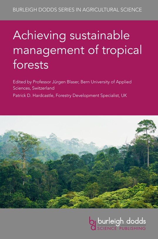 Couverture_Achieving sustainable management of tropical forests