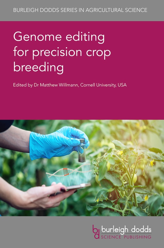 Front cover_Genome editing for precision crop breeding